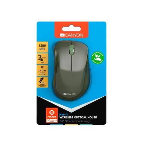 Миша бездротова Canyon CNE-CMSW11SM Special Military USB