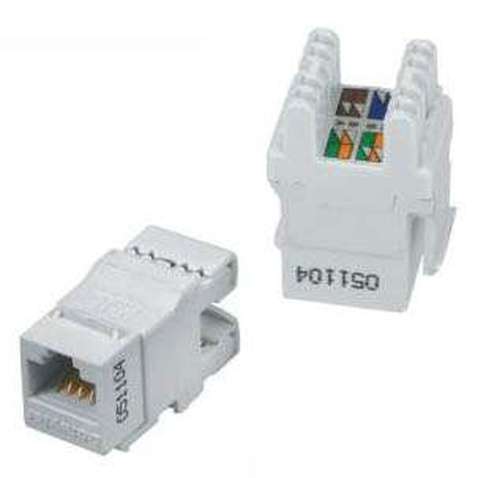 Модуль  Keystone Hypernet RJ45 UTP кат.5e вузький HD (KJ-NARUTP5E-2M)