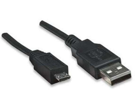 Кабель  ATcom USB 2.0 AM/Micro BM 0,8 м, пакет