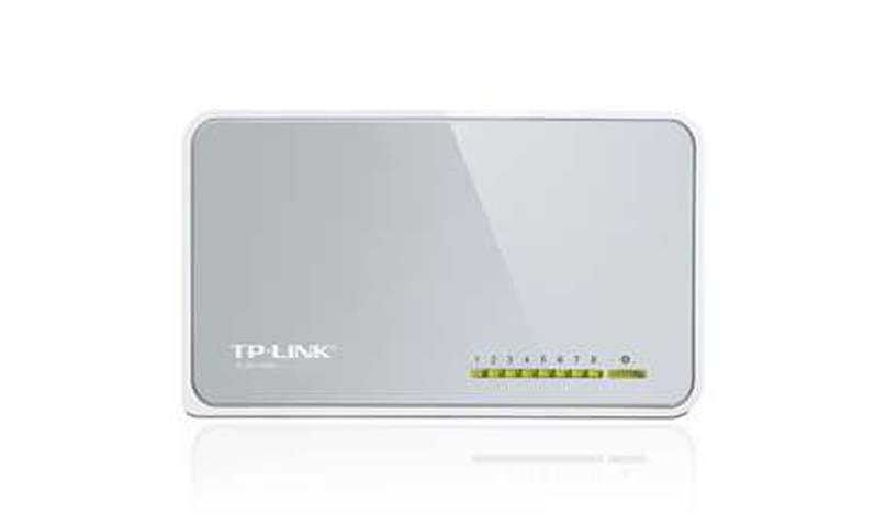 Коммутатор  TP-Link TL-SF1008D (8х10/100 Мбит, настільний)