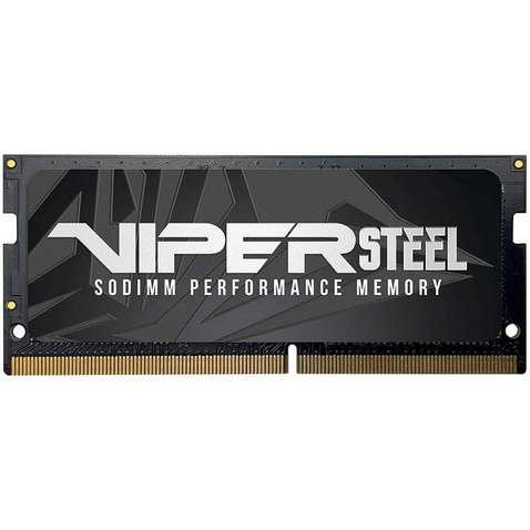 Пам'ять  PATRIOT 8 GB SO-DIMM DDR4 3000 MHz Viper Steel (PVS48G300C8S)