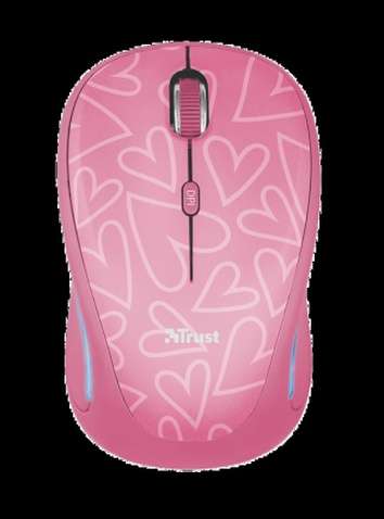 Мишка бездротова  TRUST Yvi FX Wireless Mini Mouse Рink (22336)