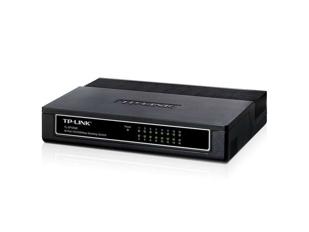 Комутатор TP-Link TL-SF1016D (16х10/100 Мбит,)