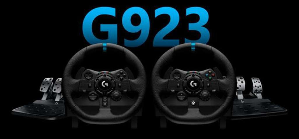 Кермо  Logitech G923 for PS4 and PC Black (941-000149)