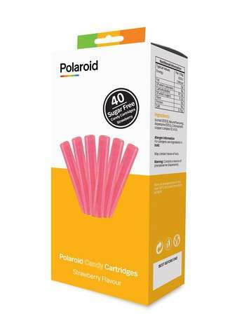 Набір картриджів для 3D ручки Polaroid Candy pen, полуниця, рожевий (40 шт) PL-2505-00