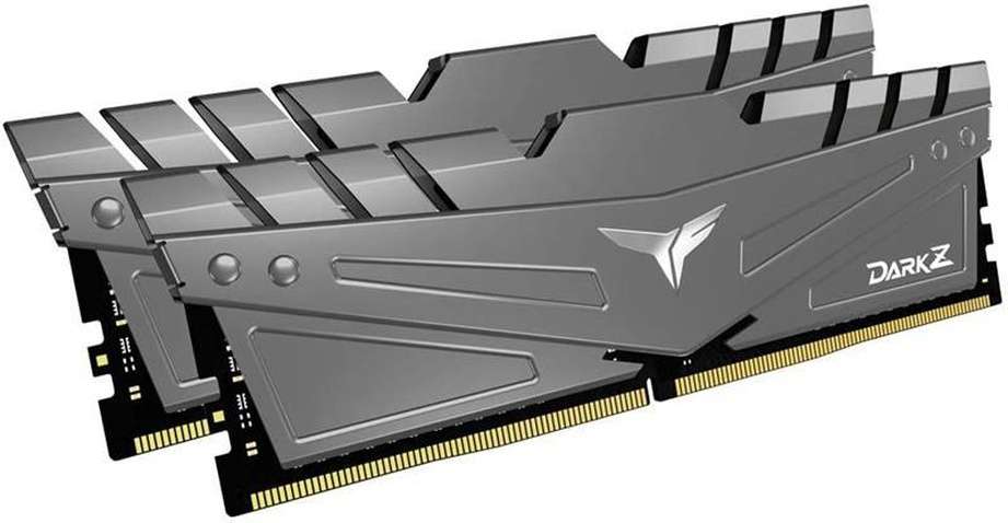 Оперативна пам'ять DDR4 2x8GB/3600 Team T-Force Dark Z Gray (TDZGD416G3600HC18JDC01)