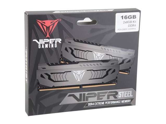 Оперативна пам'ять  DDR4 2x8GB/3200 Patriot Viper Steel (PVS416G320C6K)