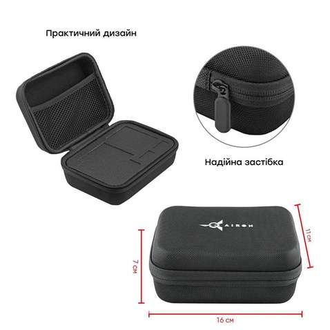 Екшн-камера AirOn ProCam 7 Touch с аксессуарами 8в1 (69477915500058)