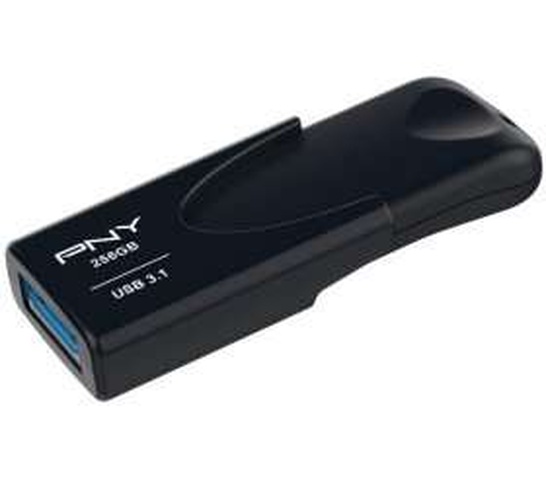 Флешка 256GB USB 3.1 PNY Attache 4 Black (FD256ATT431KK-EF)