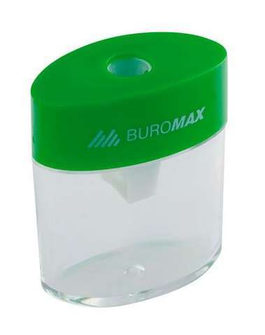 Точилка  Buromax with a container, plastic (mixed colors) (BM.4752)