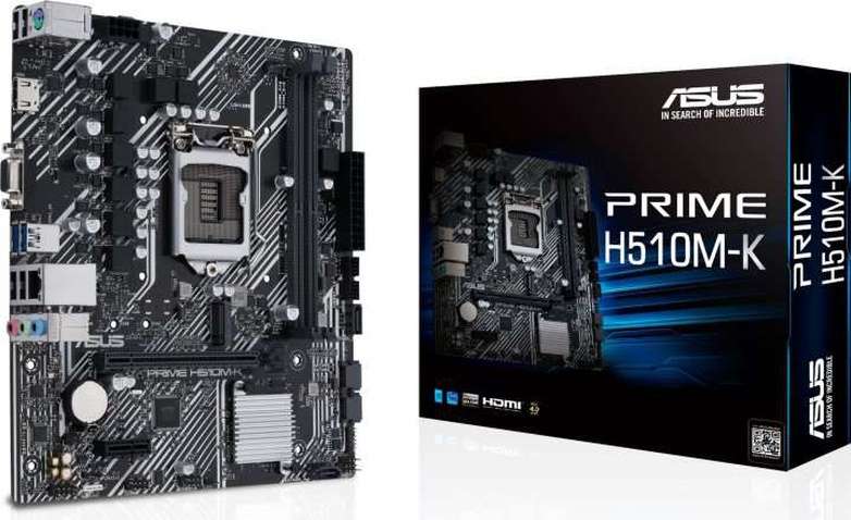 Материнська плата Asus PRIME H510M-K