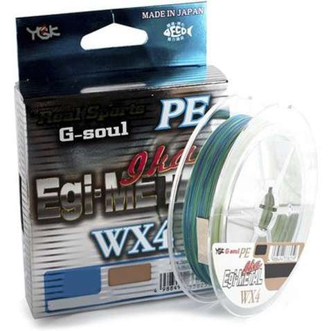 Шнур YGK G-Soul EGI Metal 180m 0.4/0.104mm 8lb/3.4kg (5545.00.10)