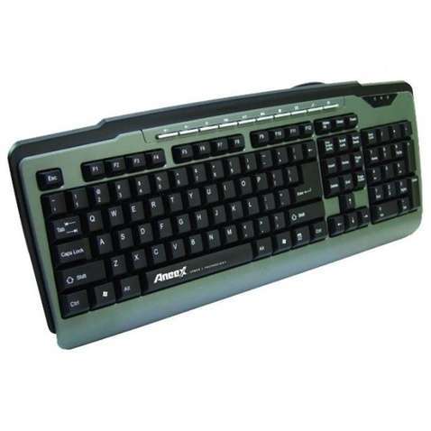 Клавіатура  Aneex E-K952 Black USB