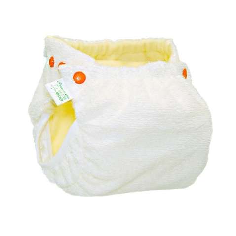 Підгузки Еко Пупс Active Classic багаторазовий 12-17 кг Abso Maxi Молочний (ТП2ВК4-4м)