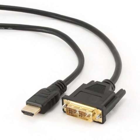 Кабель  HDMI to DVI 1m Maxxter (V-HDMI-DVI-1M)