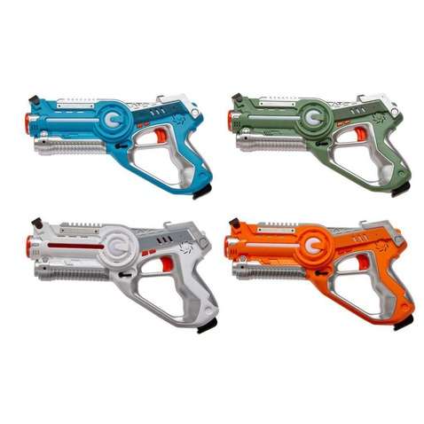 Іграшкова зброя Canhui Toys Набір лазерної зброї  Laser Guns CSTAR-03 (4 пистолета) (BB8803C)