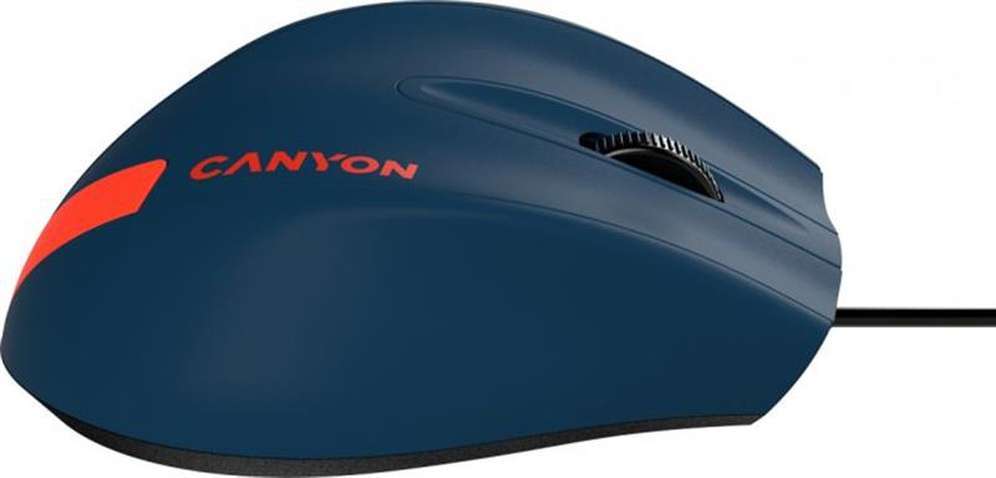 Мишка Canyon CNE-CMS11BR Blue/Red USB