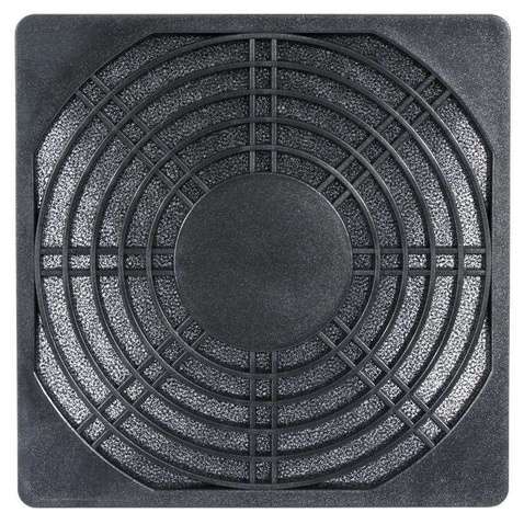 Фільтр від пилу  Cooltek Plastic Fan Filter 80 mm Black OEM (FFP-80B)