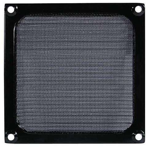 Фільтр від пилу  Cooltek Aluminium Fan Filter 120 mm Black OEM (FFM-120-B)