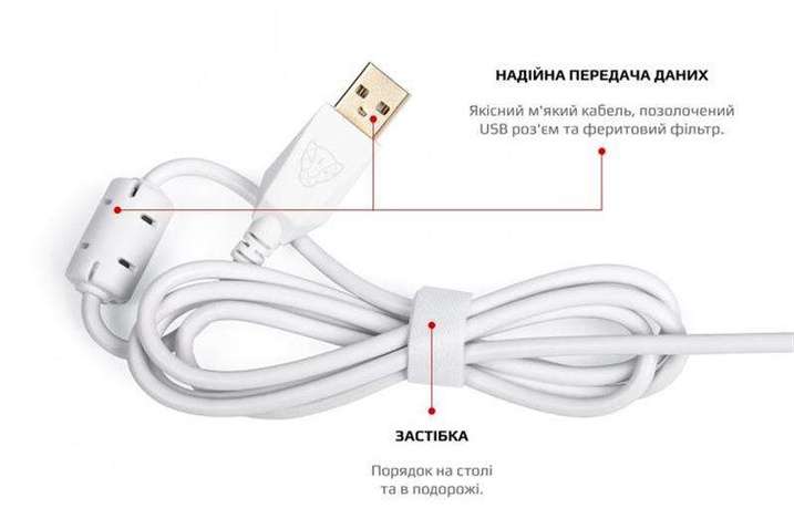 Клавіатура Motospeed K87S Outemu Blue (mtk87smb) White USB