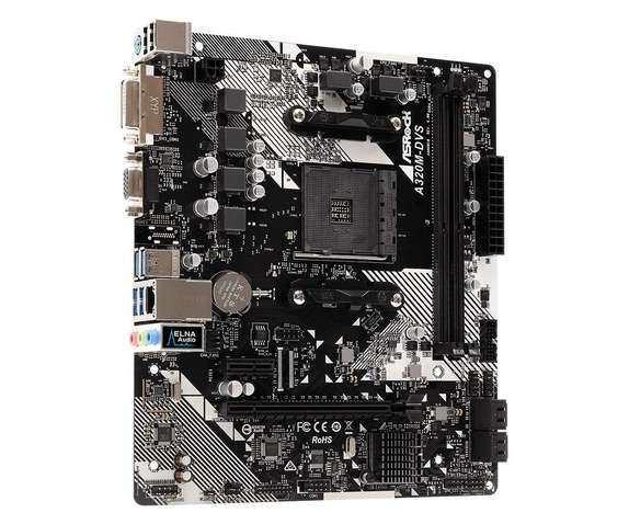 Материнська плата  ASRock A320M-DVS R4.0 Socket AM4