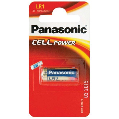 Батарейка  Panasonic LR1 * 1 Alkaline (LR1L/1BE)