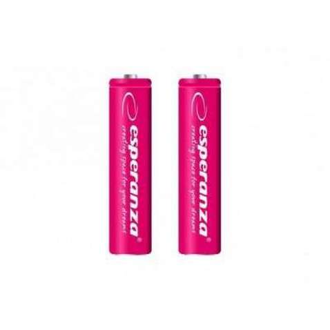 Акумулятор  Esperanza AAA 1000mAh Ni-MH * 2 red (EZA101R)