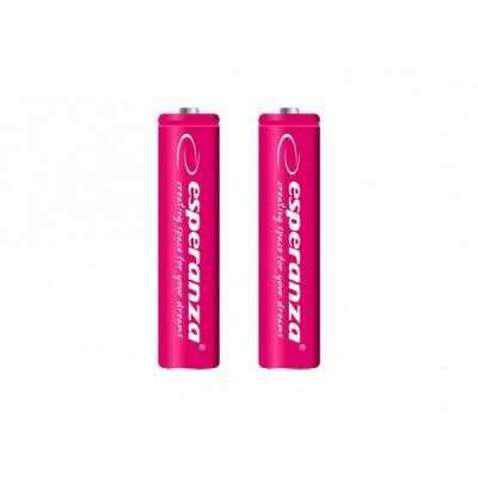 Акумулятор  Esperanza AAA 1000mAh Ni-MH * 2 red (EZA101R)