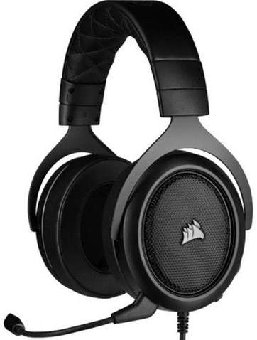 Навушники  Kingston Corsair HS50 Pro Gaming Headset (CA-9011215-WW) Carbon, REF