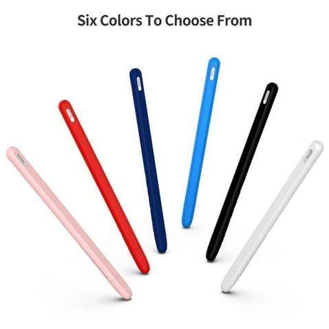 Чохол для стілуса TPU Goojodoq Button Magnetic для стилуса Apple Pencil 2 White тех.пак (1005001784825742W)