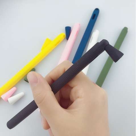 Чохол для стілуса TPU Goojodoq Hybrid Ear для стілуса Apple Pencil 2 Dark/Blue тех.пак (4001055094286DB)