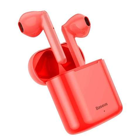 Bluetooth-гарнітура  Baseus Encok TWS W09 Red (NGW09-09)