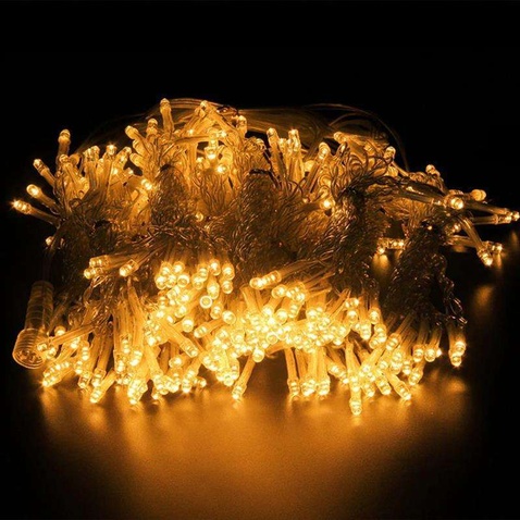 Світлодіодна гірлянда  ColorWay (CW-GW-300L33VWFWW) штора 300LED, 3м, теплий колір, 220V