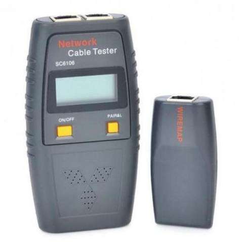 Тестер кабельний  RJ-45 with cable break detection Merlion (SC-6106)