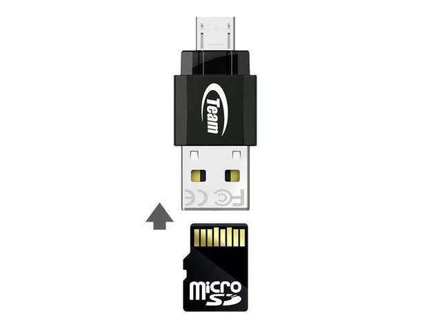 Кардрідер USB2.0 Team M141 Black (TM141B01)