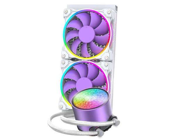 Система водяного охолодження  ID-Cooling Pinkflow 240 Diamond Purple, Intel: 2066/2011/1700/1200/1151/