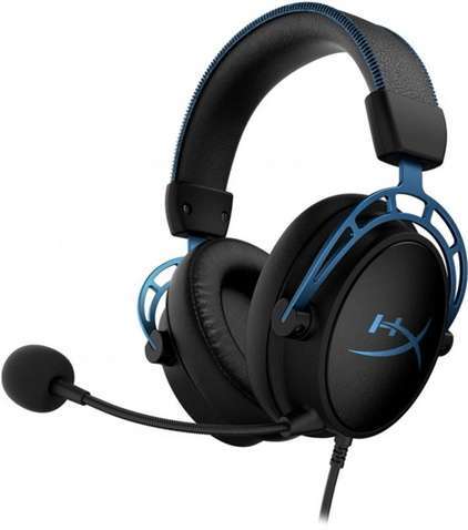 Гарнiтура  HyperX Cloud Alpha S Black/Blue (4P5L3AA)