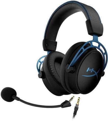 Гарнiтура  HyperX Cloud Alpha S Black/Blue (4P5L3AA)