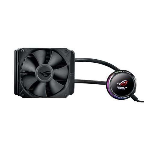 Система водяного охолодження Asus ROG Ryuo 1x120mm Aura OLED (90RC0010-M0UAY0),