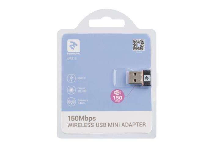 Безпровідний Wi-Fi адаптер  2E PowerLink WR818 (N150, USB 2.0) (2E-WR818)