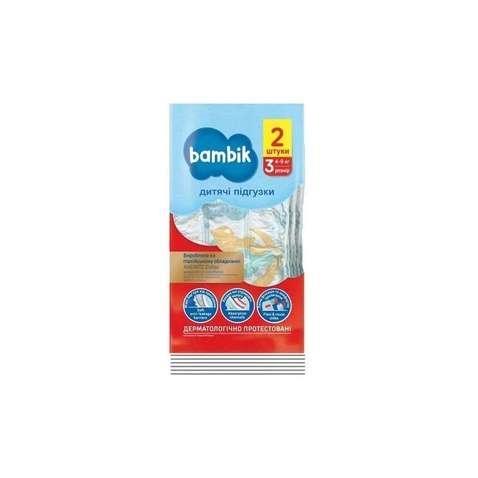 Підгузник Bambik Jumbo 3 (4-9 кг) кг 45 шт (43405200)