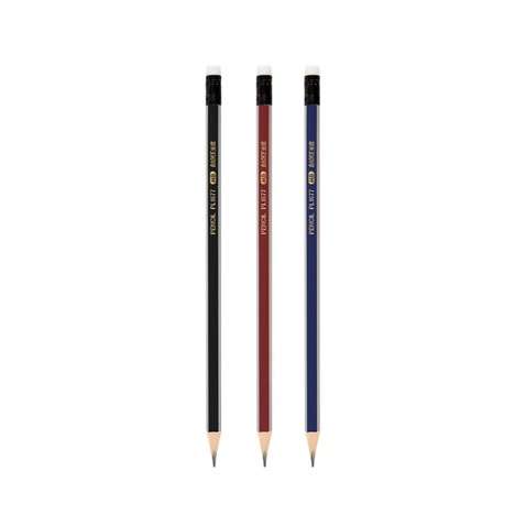 Олівець графітний   Baoke НВ, з гумкою, триграний (PENCIL-BAO-PL1677)