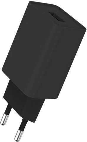 Зарядний пристрій Colorway 1USB Quick Charge 3.0 (18W) Black + Кабель Apple Lightning 1м Black