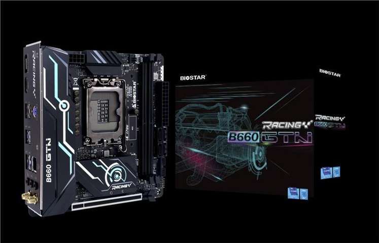 Материнскька плата  Biostar B660GTN Intel B660 B660GTN