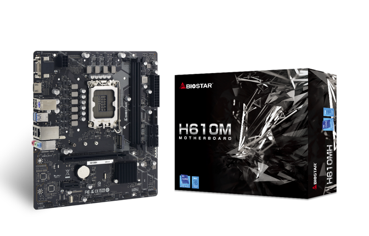 Материнська плата  Biostar H610MH INTEL H610