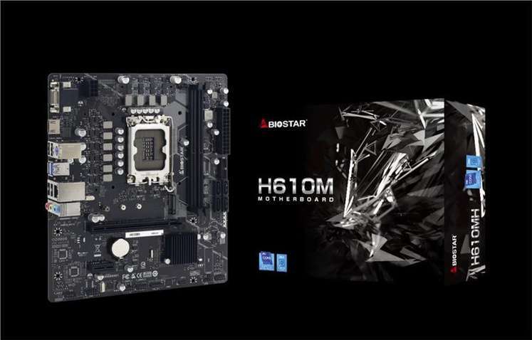Материнська плата  Biostar H610MH INTEL H610