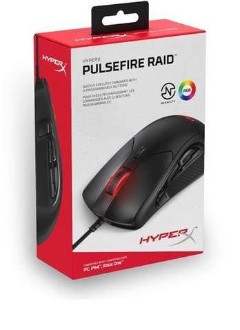 Мишка  HyperX Pulsefire Raid Black (4P5Q3AA) USB