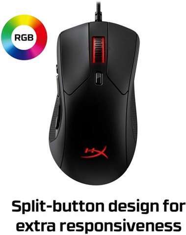 Мишка  HyperX Pulsefire Raid Black (4P5Q3AA) USB