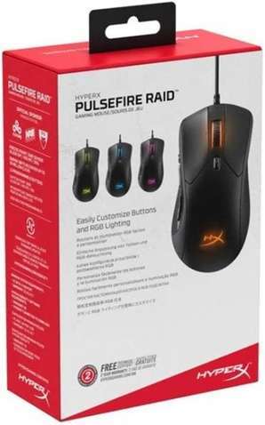 Мишка  HyperX Pulsefire Raid Black (4P5Q3AA) USB
