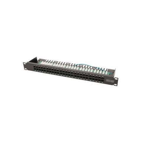 Патч-панель   19" телефонна 1U, 50xRJ-45, Cat.3, DUAL type Voltronic (PPU50-1U)